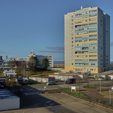 Frische Brise Ferienwohnung Mit Meerblick Cuxhaven Exteriör bild