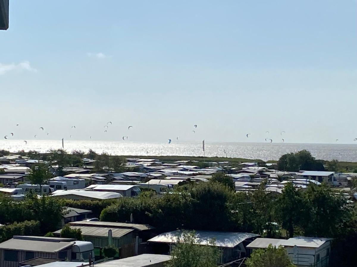 Frische Brise Ferienwohnung Mit Meerblick Cuxhaven Exteriör bild