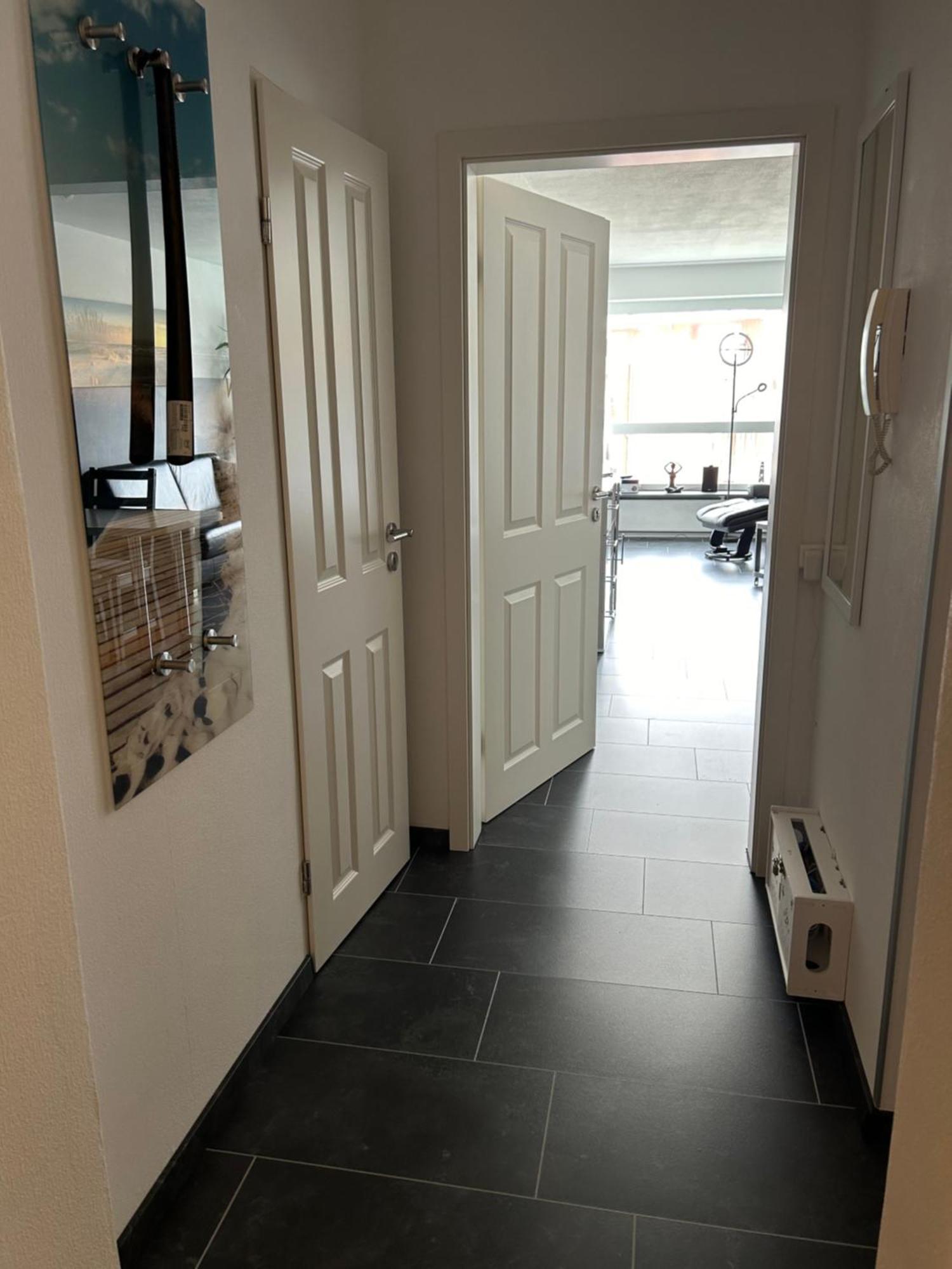 Frische Brise Ferienwohnung Mit Meerblick Cuxhaven Exteriör bild