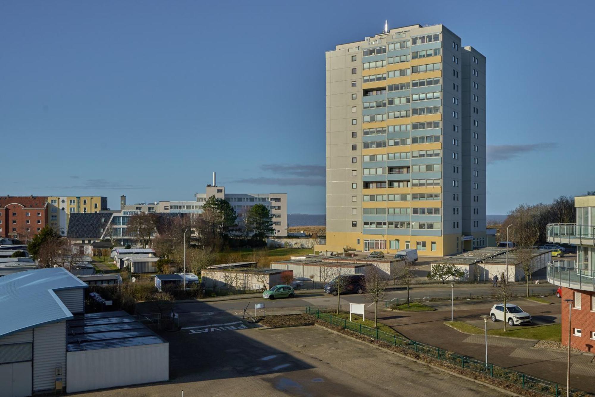 Frische Brise Ferienwohnung Mit Meerblick Cuxhaven Exteriör bild