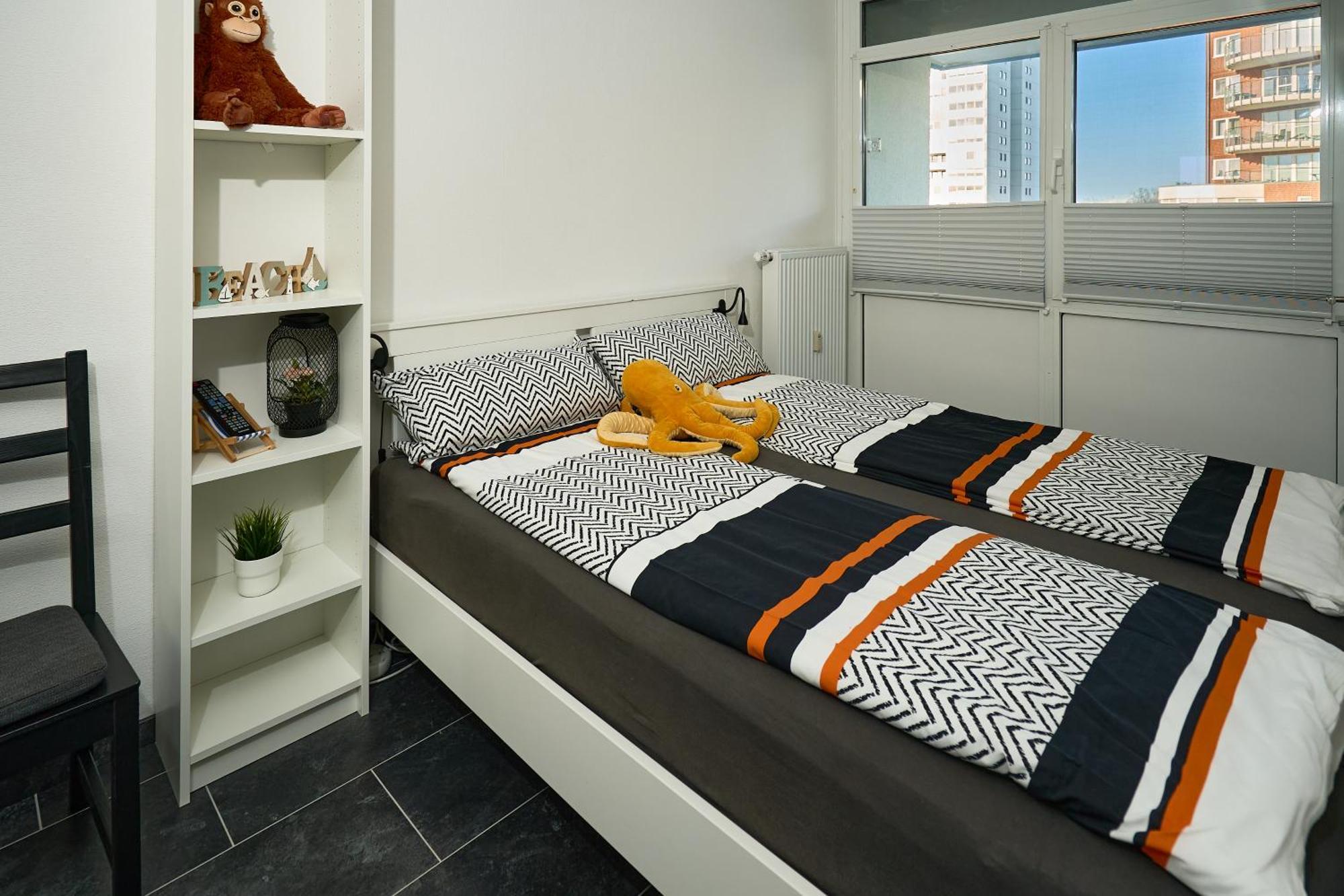 Frische Brise Ferienwohnung Mit Meerblick Cuxhaven Exteriör bild