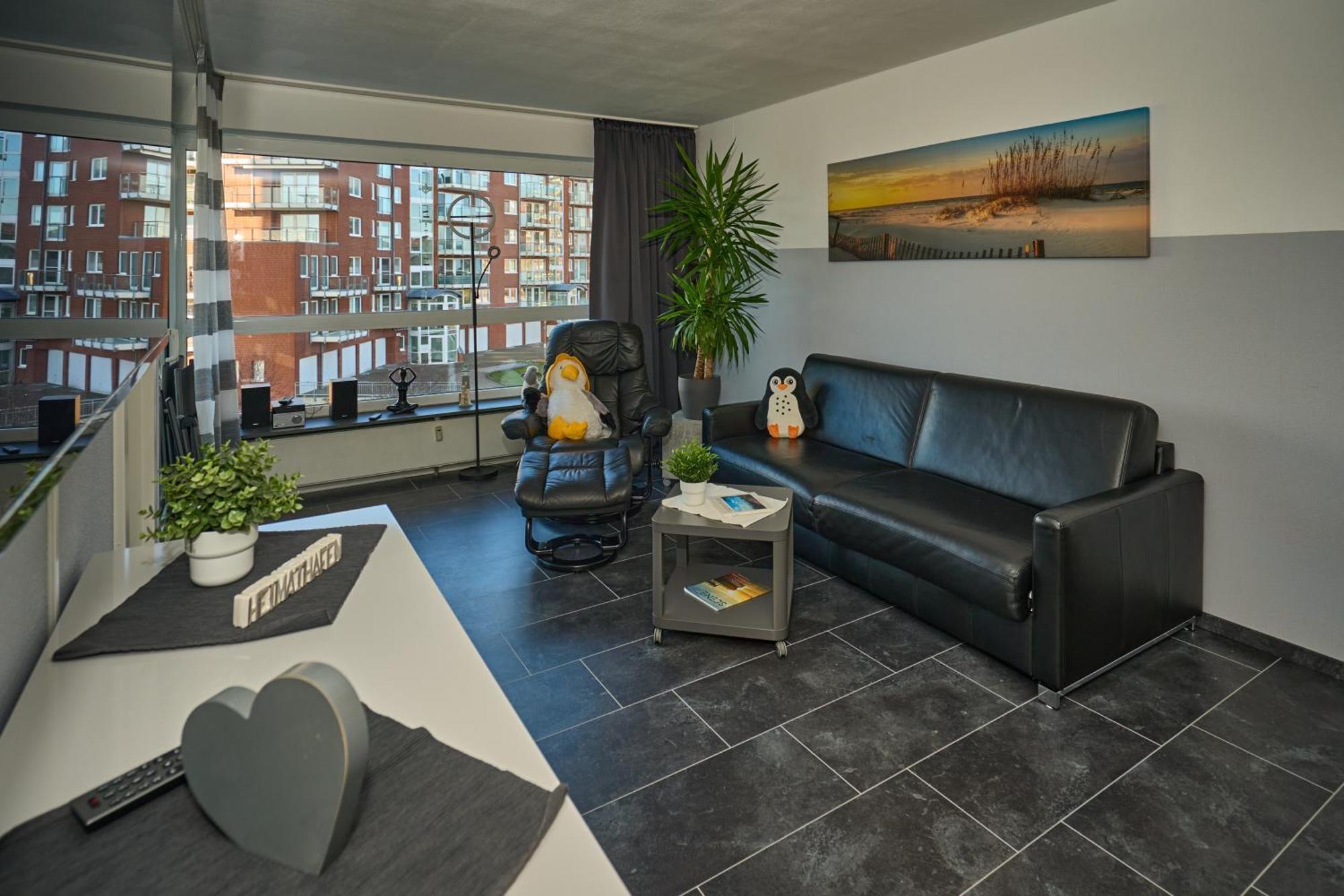 Frische Brise Ferienwohnung Mit Meerblick Cuxhaven Exteriör bild