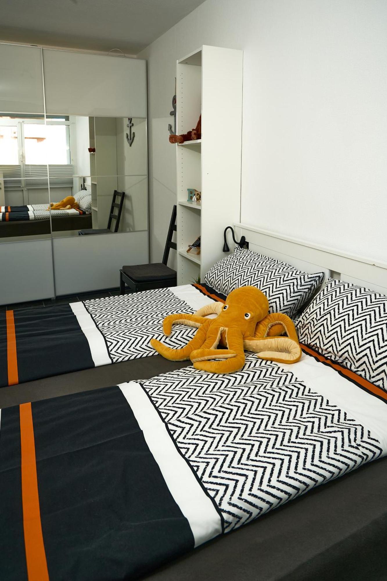 Frische Brise Ferienwohnung Mit Meerblick Cuxhaven Exteriör bild